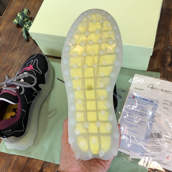 Off-White Odsy-1000 Transparent Fuchsia