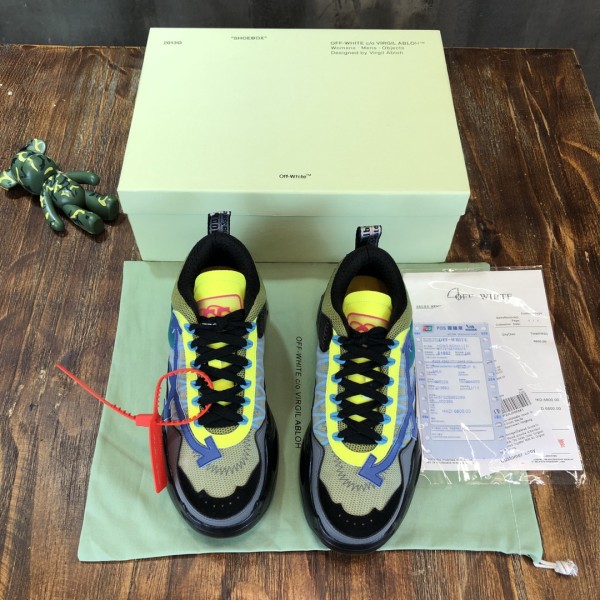 Off-White Odsy-1000 Black Purple AW20