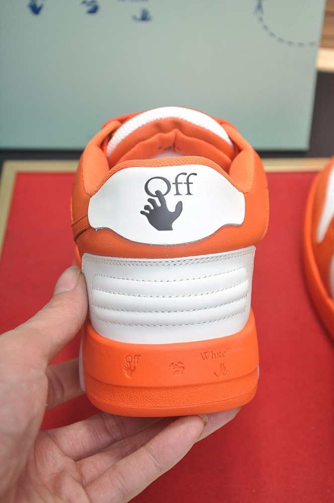 OFF-WHITE OOO Low Out of Office Red White