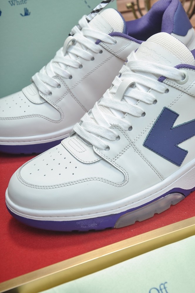 Off-White Out of Office White Purple