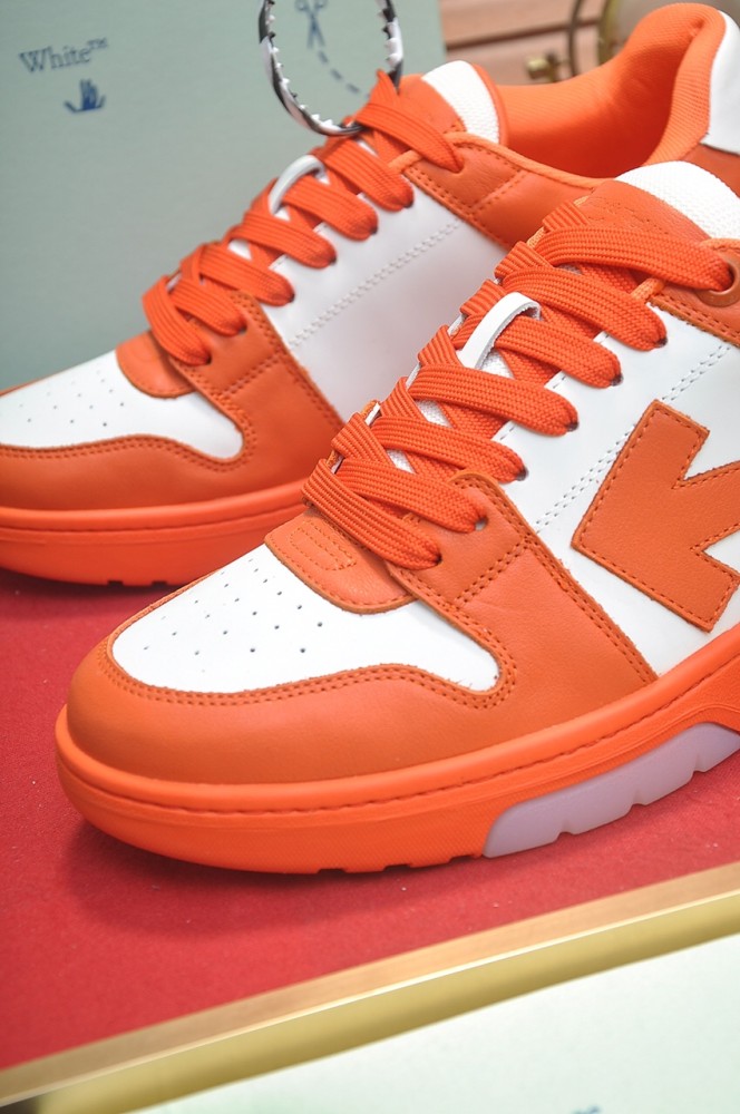OFF-WHITE OOO Low Out of Office Red White
