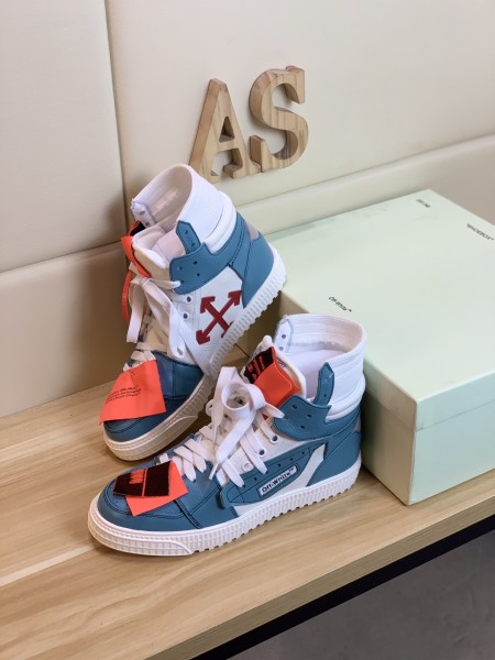 OFF-WHITE Off-Court 3.0 High White Blue Orange