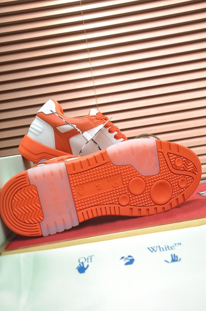 OFF-WHITE OOO Low Out of Office Red White