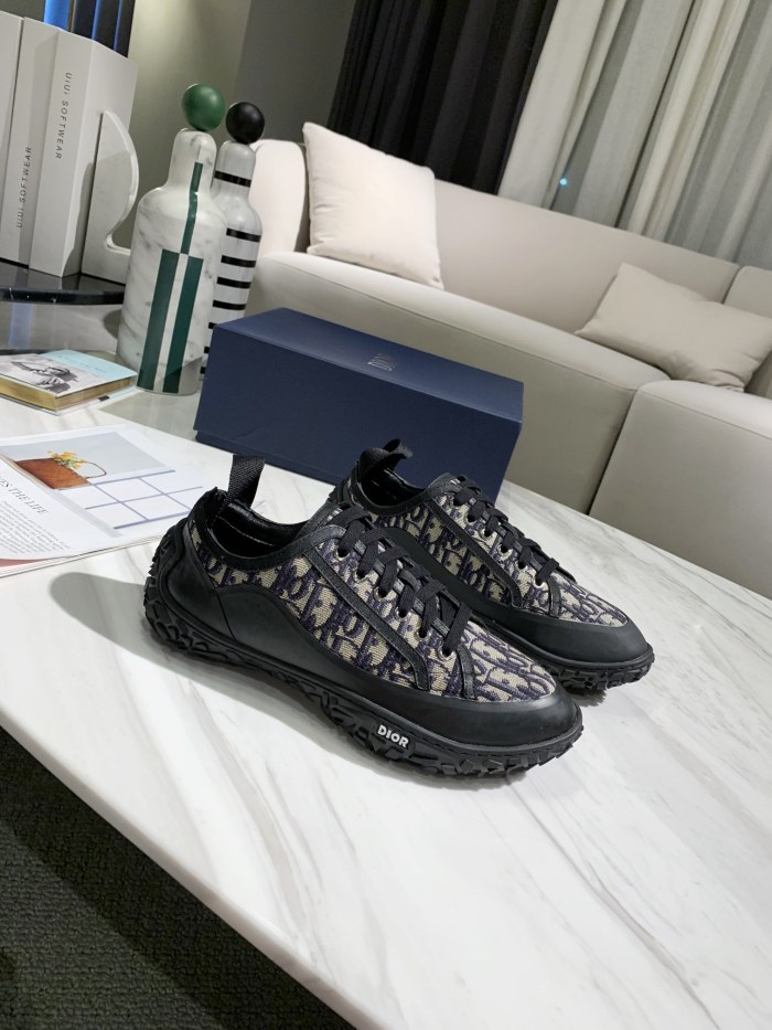 DIOR B28 Low Black Beige