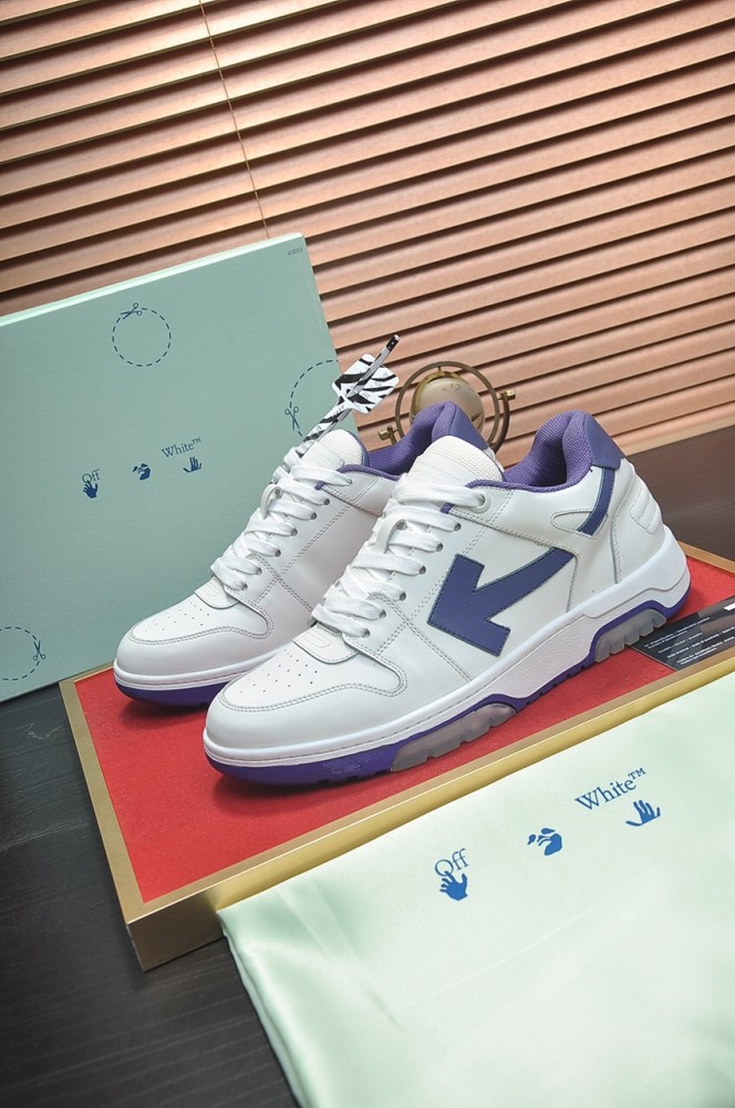 Off-White Out of Office White Purple