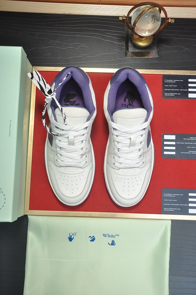 Off-White Out of Office White Purple