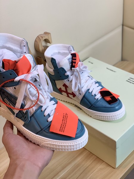 OFF-WHITE Off-Court 3.0 High White Blue Orange
