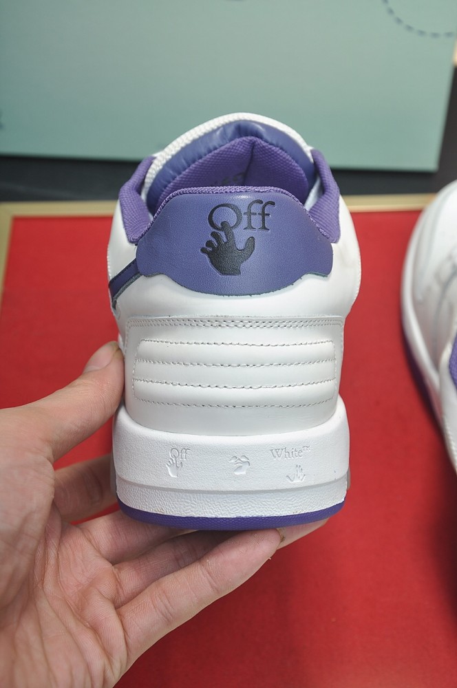 Off-White Out of Office White Purple