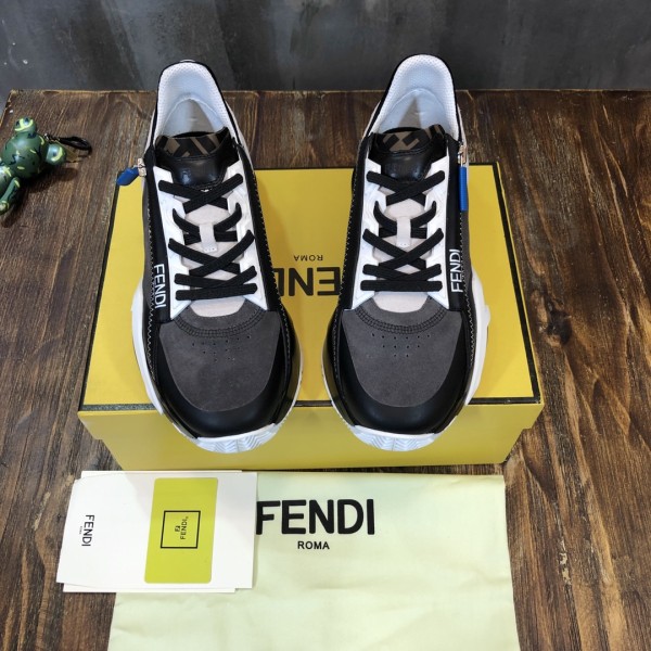FENDI Flow Slip-On 'Grey Black Blue'