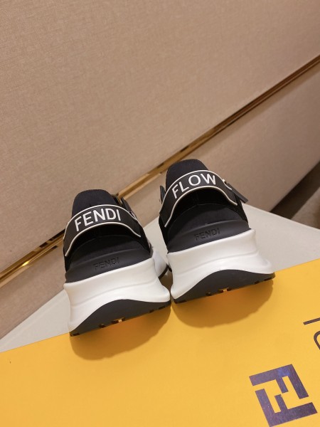 FENDI Flow FF Motif Slip-On 'Black'