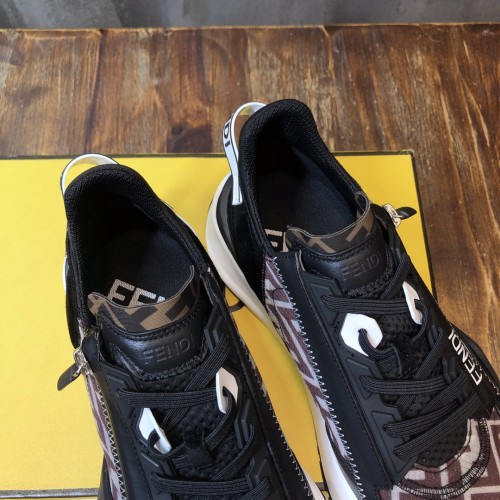 FENDI Women's Flow FF Motif Low 'Black'