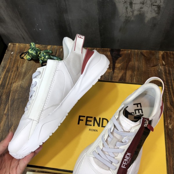 FENDI Flow Slip On 'White'