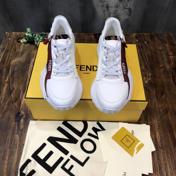 FENDI Flow Slip On 'White'