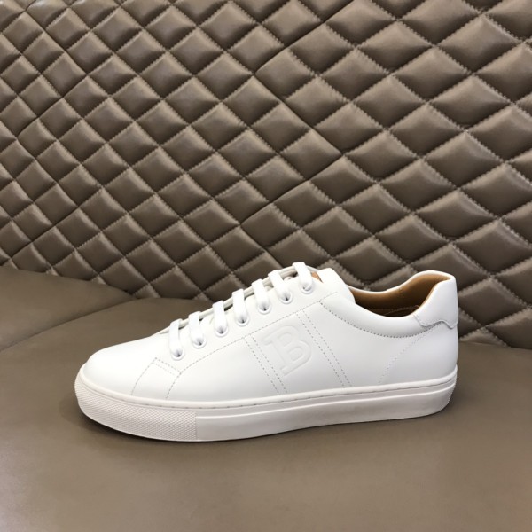 BALLY Orivel Low Top Skateboard Shoes Men's White