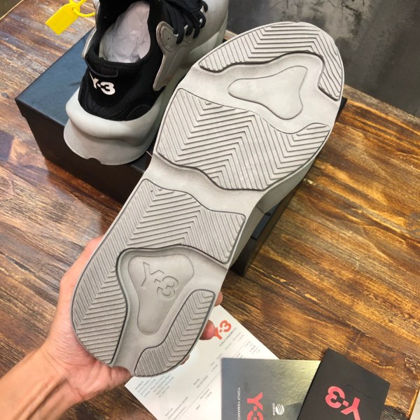 adidas Y-3 Kaiwa Black White Sole