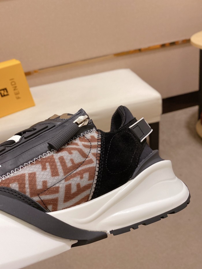 FENDI Flow FF Motif Slip-On 'Black'