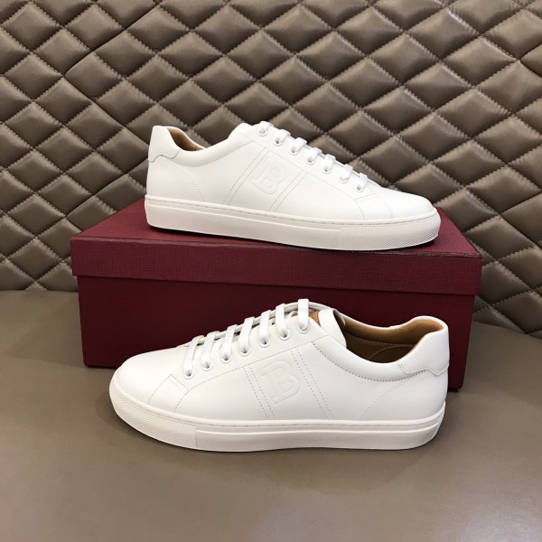 BALLY Orivel Low Top Skateboard Shoes Men's White
