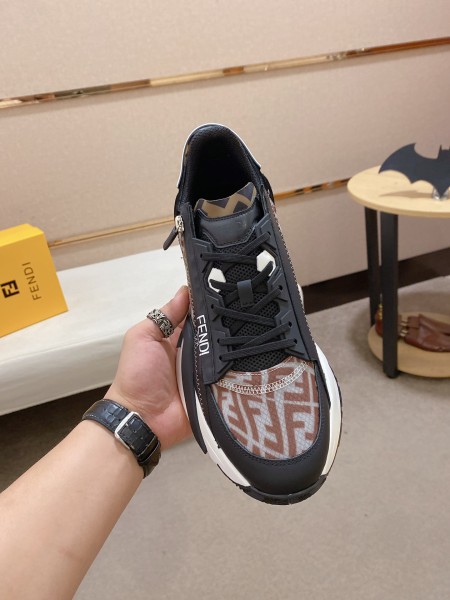 FENDI Flow FF Motif Slip-On 'Black'
