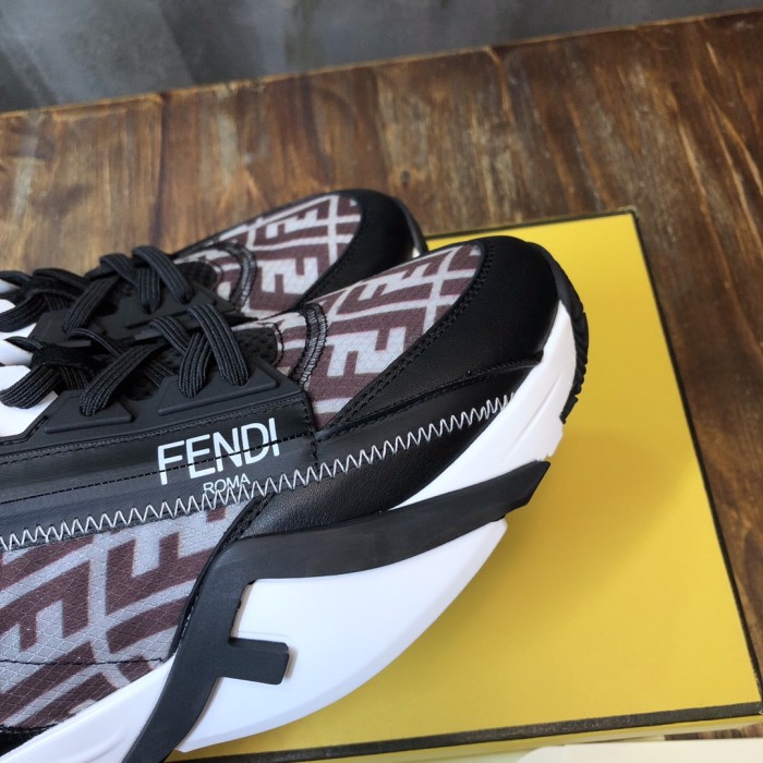 FENDI Women's Flow FF Motif Low 'Black'