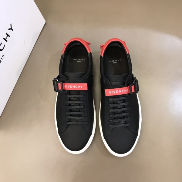 Givenchy Urban Street Strap Low Black Red