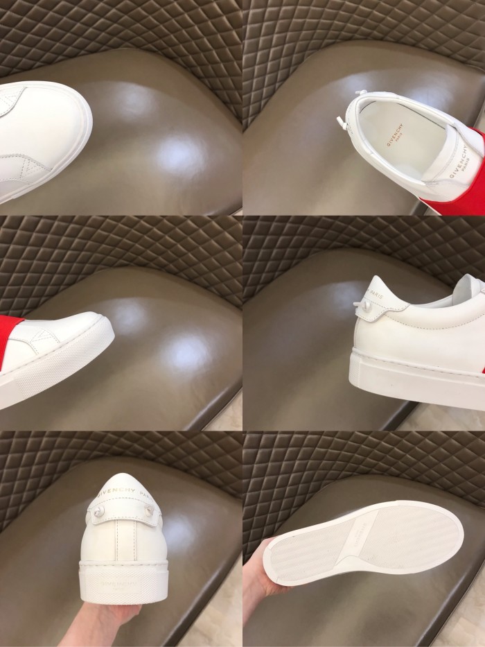 Givenchy Strap Leather 'White Red'