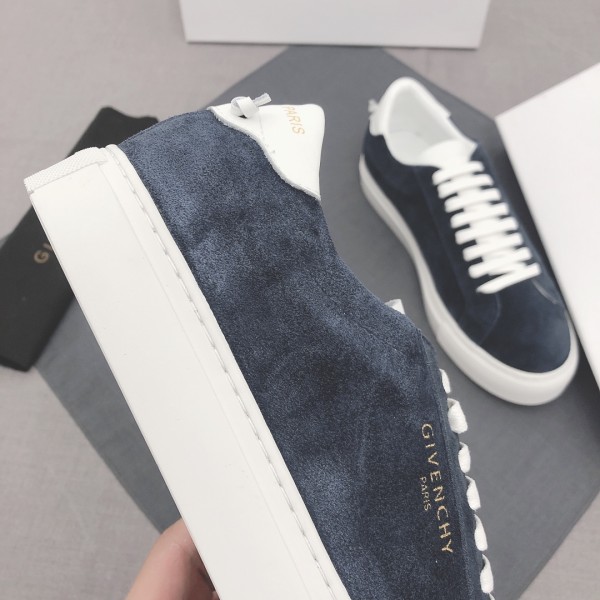 Givenchy Low top Skateboard Shoes Men's Blue