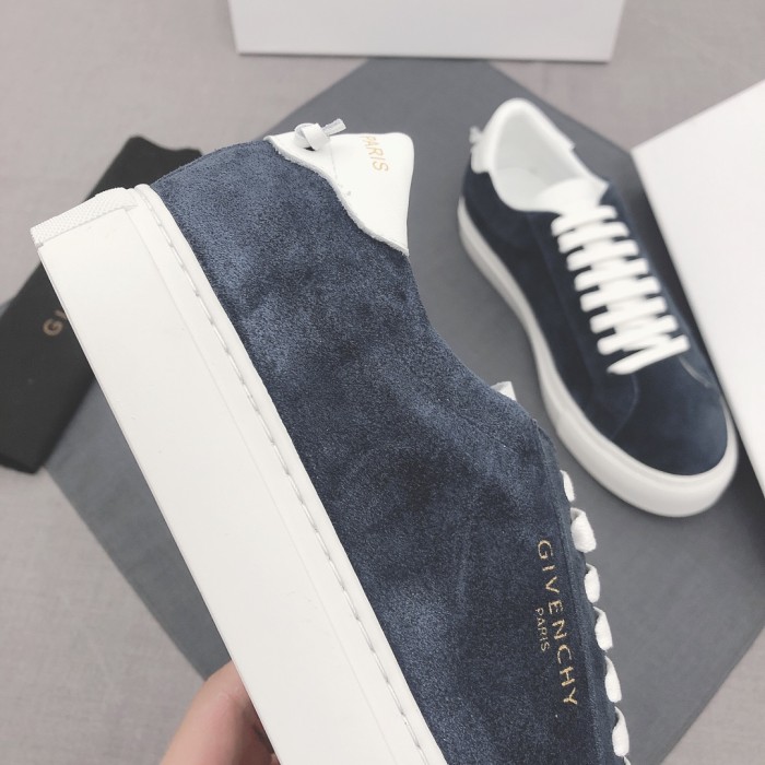 Givenchy Low top Skateboard Shoes Men's Blue