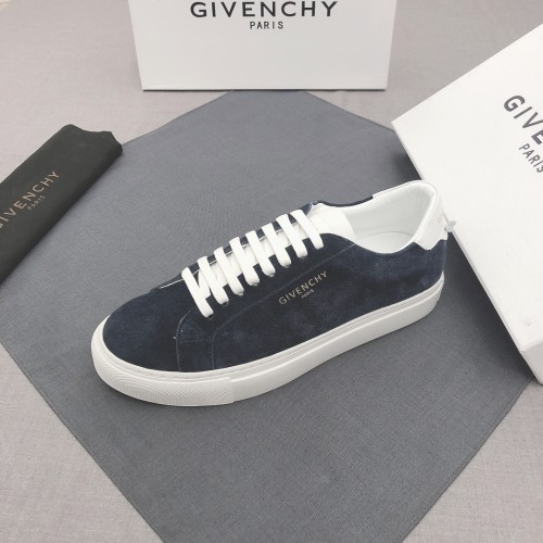 Givenchy Low top Skateboard Shoes Men's Blue