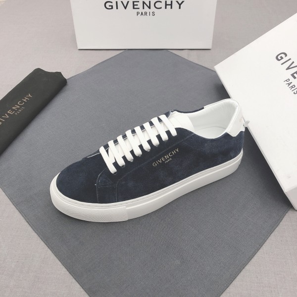 Givenchy Low top Skateboard Shoes Men's Blue