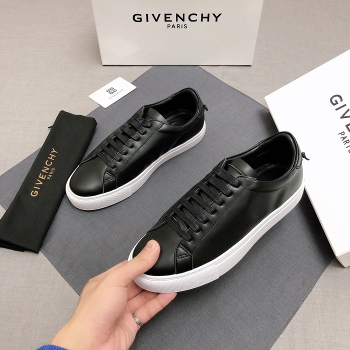 Givenchy Leather Stylish Skateboarding Shoes Black