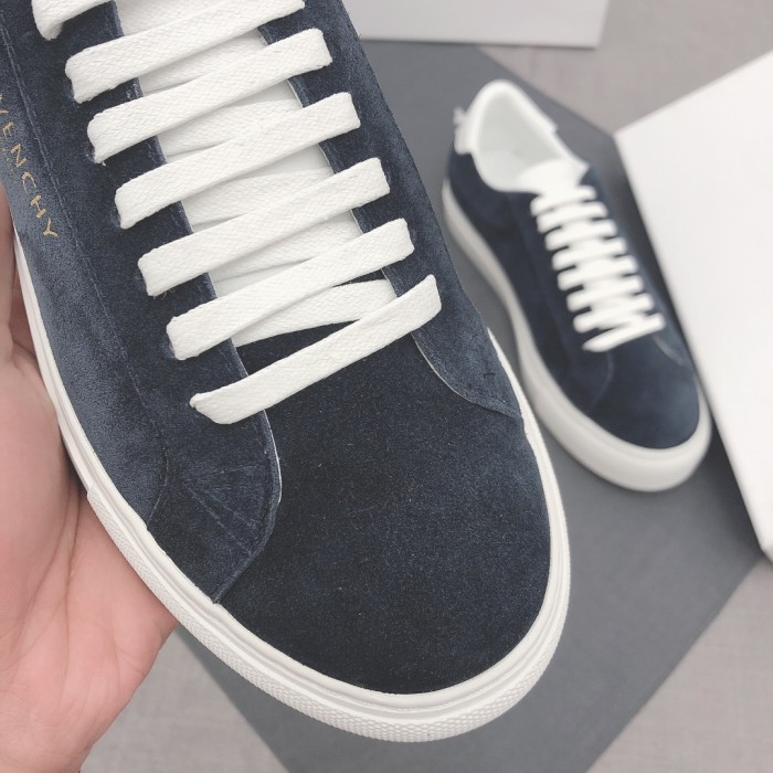 Givenchy Low top Skateboard Shoes Men's Blue
