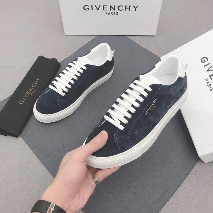 Givenchy Low top Skateboard Shoes Men's Blue