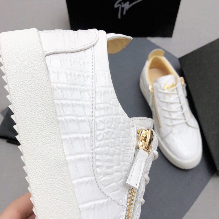 Giuseppe Zanotti Frankie crocodile-effect sneakers