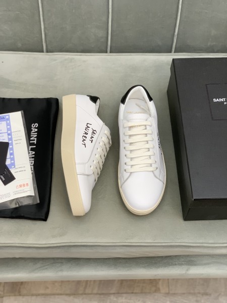 Saint Laurent Court Classic SL/06 Low White Black