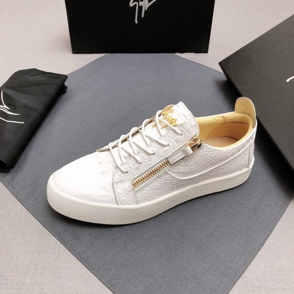 Giuseppe Zanotti Frankie crocodile-effect sneakers