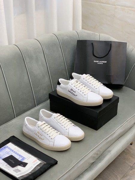 Saint Laurent Court Classic SL/06 Low White Black