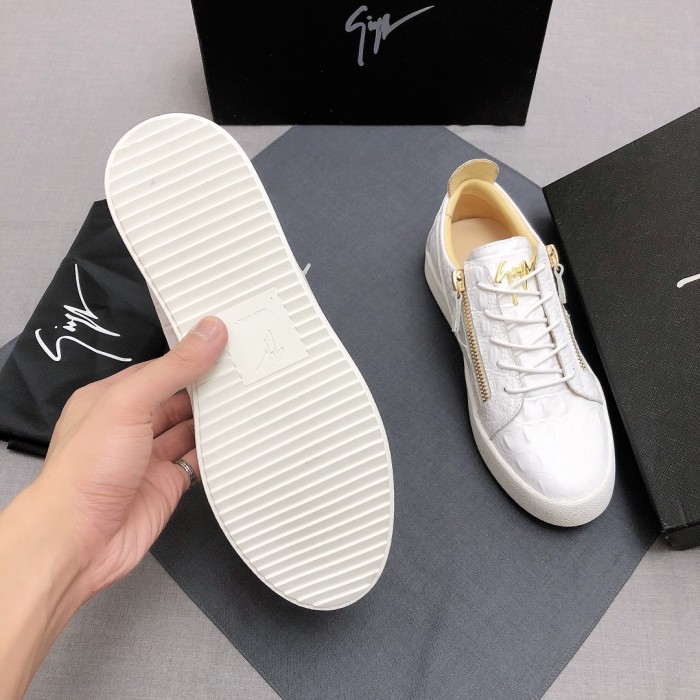 Giuseppe Zanotti Frankie crocodile-effect sneakers