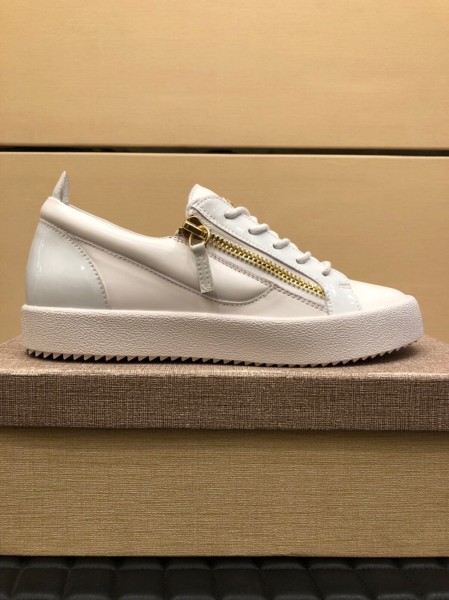 Giuseppe Zanotti Frankie Zip Detailed Lace Up Sneakers