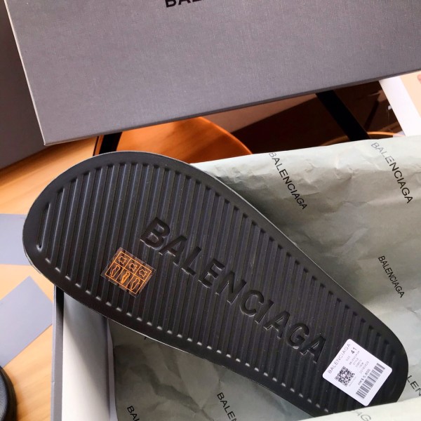 Balenciaga Pool Slides 'Black'