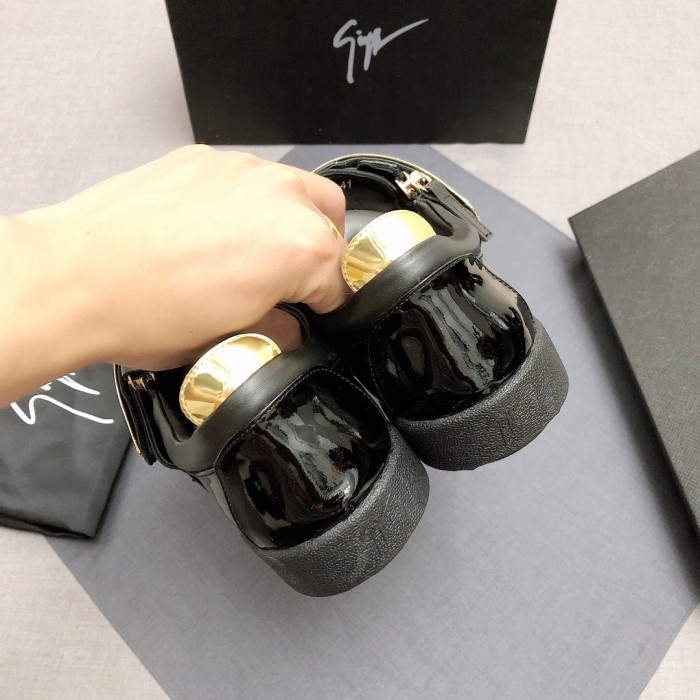 Giuseppe Zanotti/GZ Coby Low top Stylish Skateboarding Shoes Men's Black