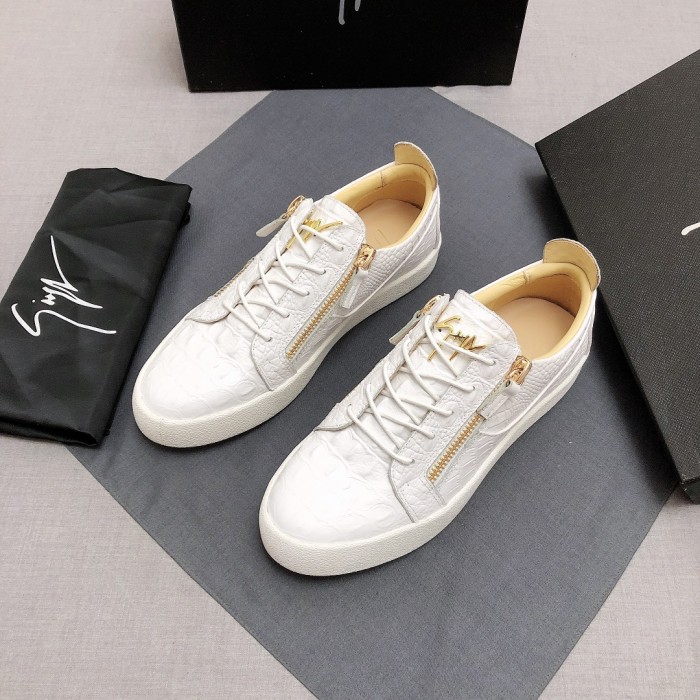 Giuseppe Zanotti Frankie crocodile-effect sneakers