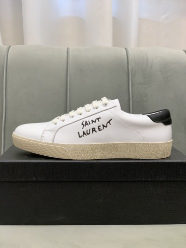 Saint Laurent Court Classic SL/06 Low White Black