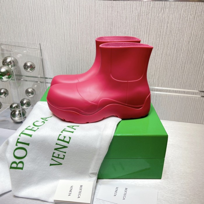 Bottega Veneta Puddle Ankle Boot Hollyhock