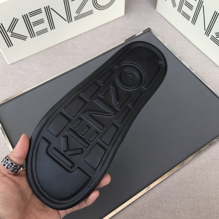 KENZO Tiger Casual Slippers Black