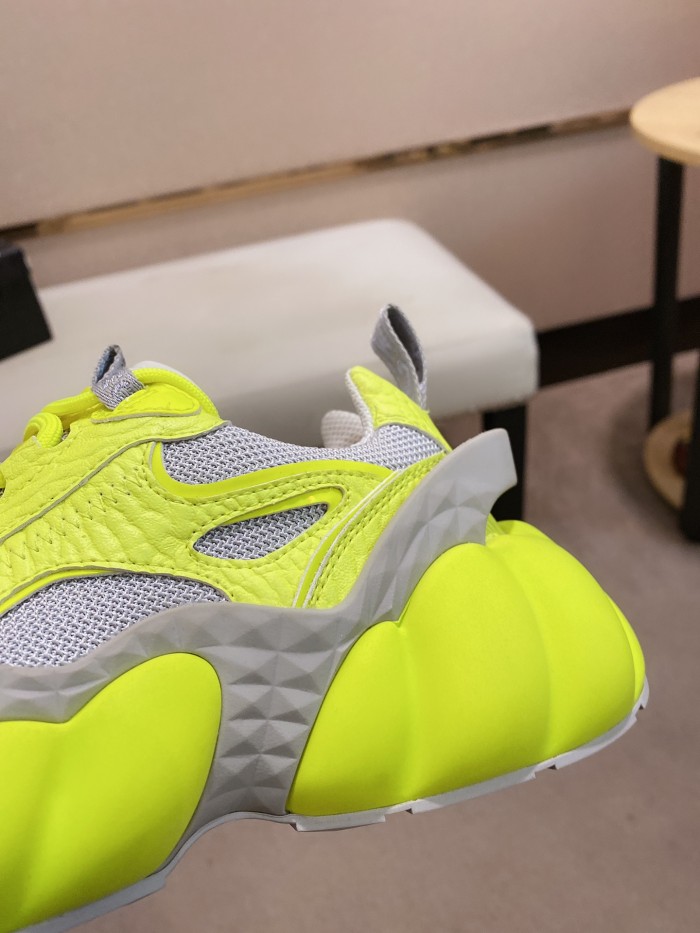 MCM Luft Low top Casual Shoes Women's Yellow