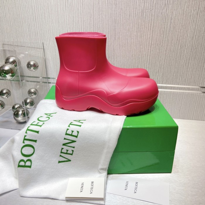 Bottega Veneta Puddle Ankle Boot Hollyhock