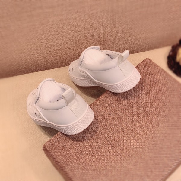 Bottega Veneta Stylish Skateboarding Shoes White