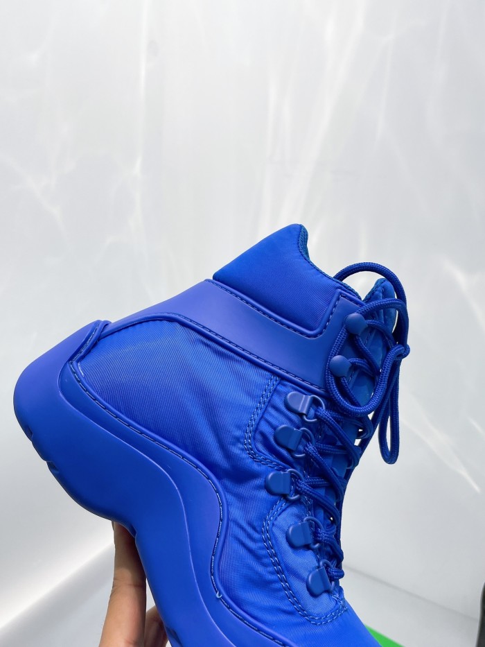 Bottega Veneta Puddle Bomber Ankle Boot Cobalt Women's