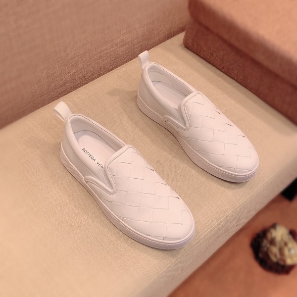 Bottega Veneta Stylish Skateboarding Shoes White