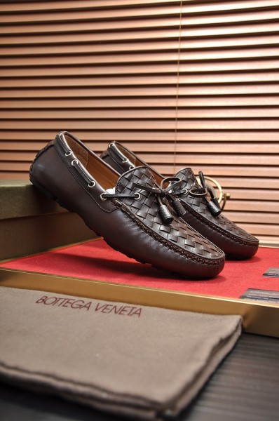 Bottega Veneta Intrecciato Leather Loafers 8